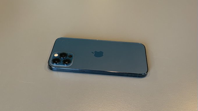 Place iPhone face down