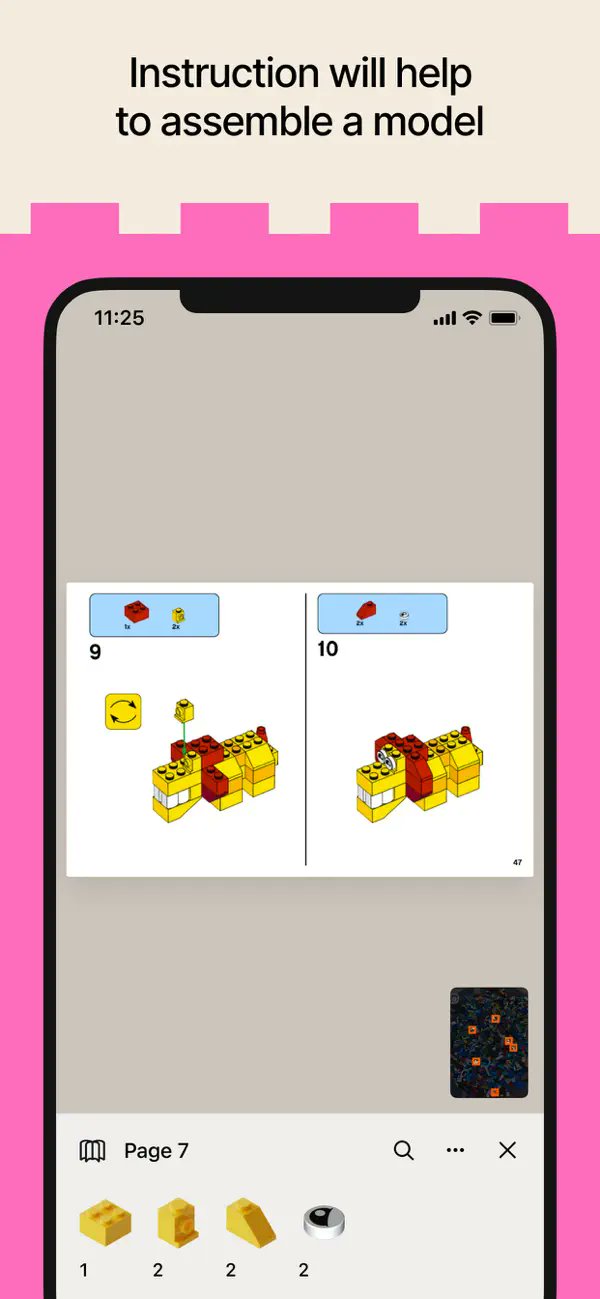 Perfect app for Lego lovers