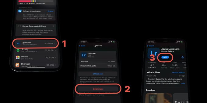 Clear cache from other apps