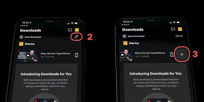 Delete offline content